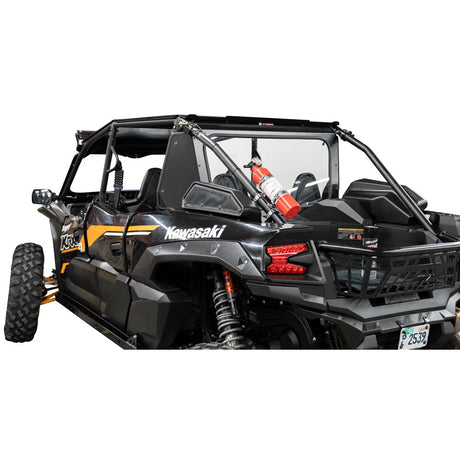 Tusk UTV Rear Glass Window for Kawasaki Teryx KRX4 1000 (2023-2026)