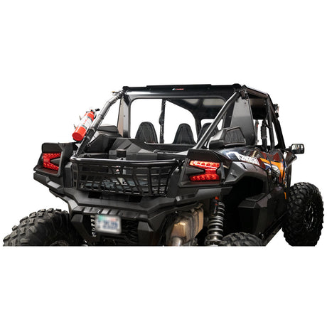 Tusk UTV Rear Glass Window for Kawasaki Teryx KRX4 1000 (2023-2026)