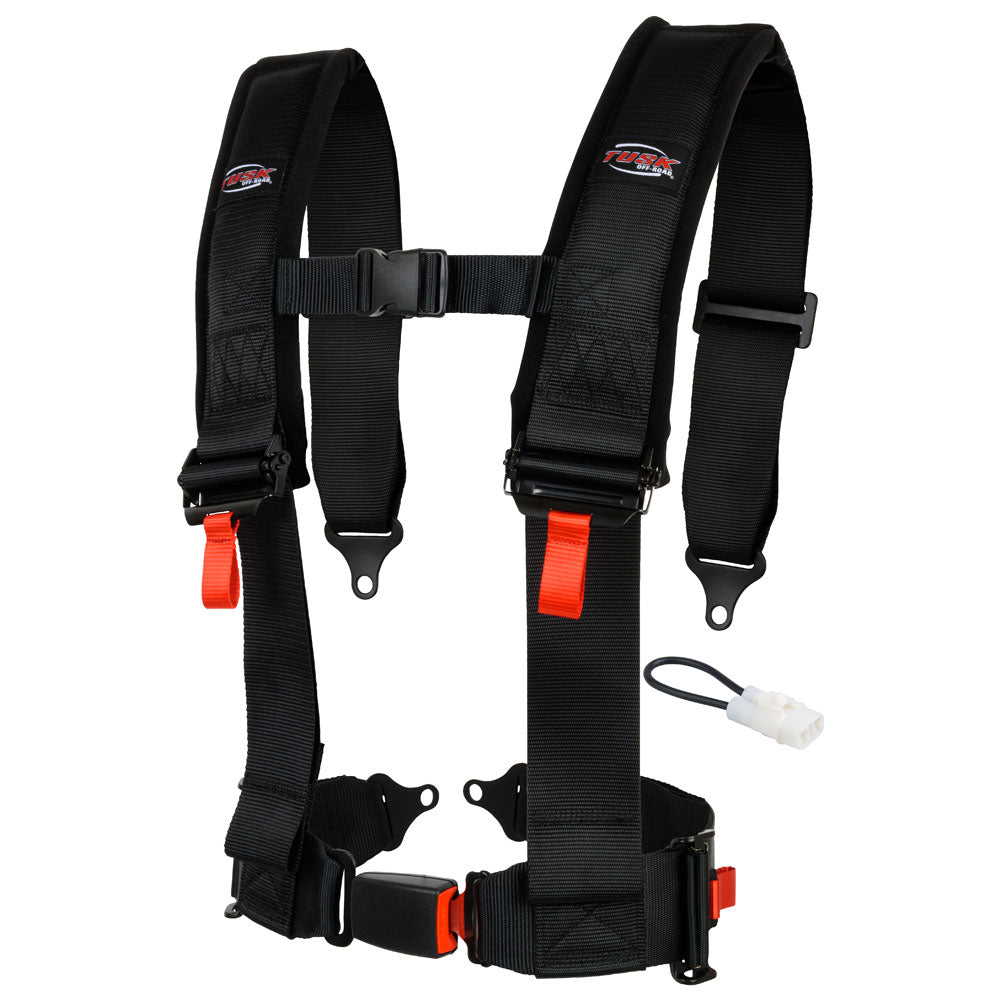 Tusk 4 Point 3 Inch H-Style Safety Harness - Yamaha YXZ1000R (2016-2025)