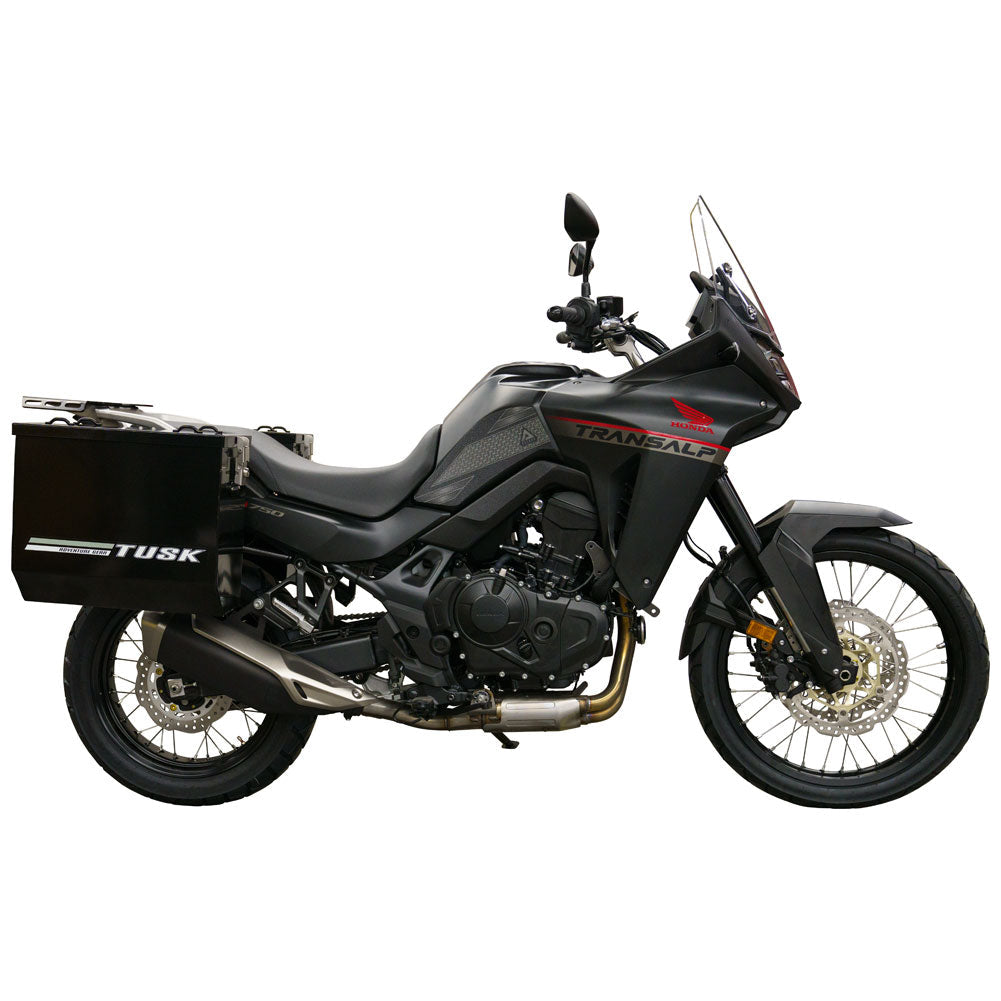 Tusk Aluminum Panniers with Pannier Racks Honda Transalp XL750 2024-2025