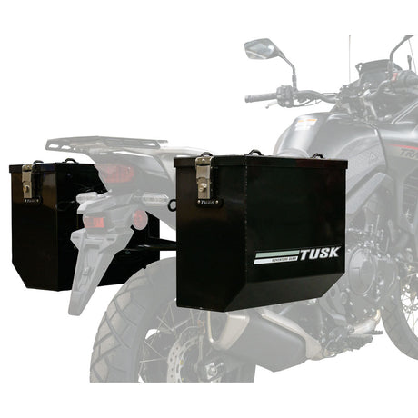 Tusk Aluminum Panniers with Pannier Racks Honda Transalp XL750 2024-2025