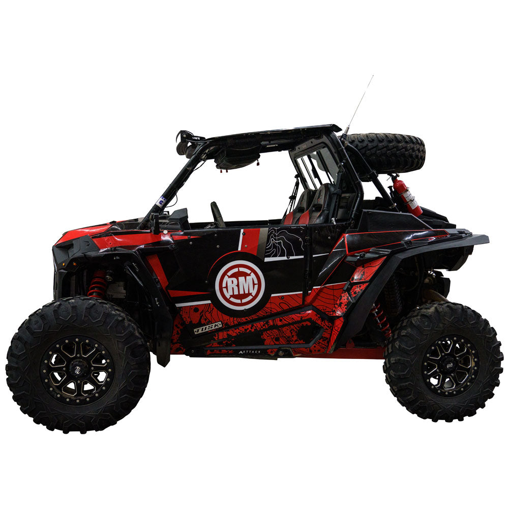 Tusk Quick Release Fender Flare Kit Polaris RZR XP 1000 2014–2023