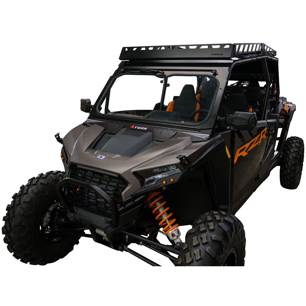 Tusk UTV Folding Glass Windshield w/ Wiper Polaris RZR XP/XP4/XPS 1000 2024–2026*