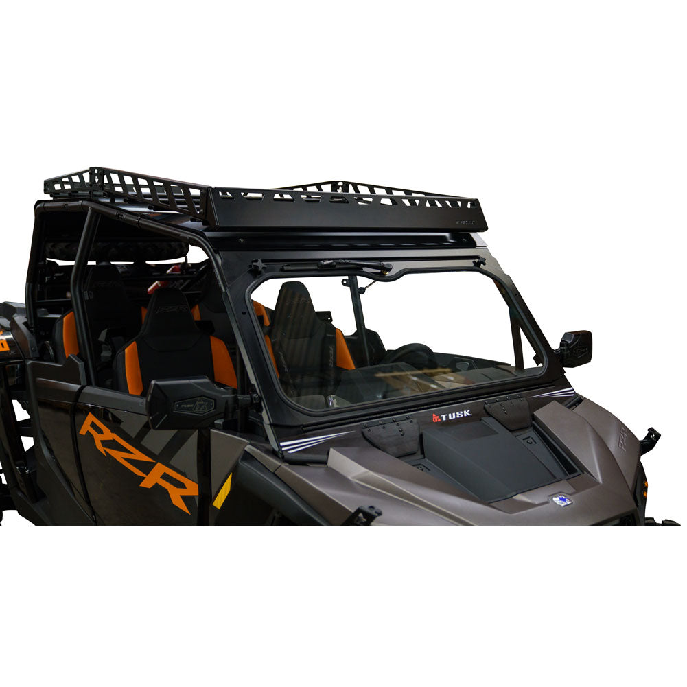 Tusk UTV Folding Glass Windshield w/ Wiper Polaris RZR XP/XP4/XPS 1000 2024–2026*