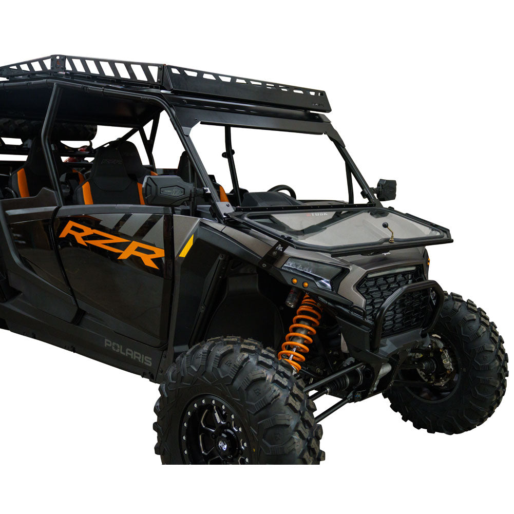 Tusk UTV Folding Glass Windshield w/ Wiper Polaris RZR XP/XP4/XPS 1000 2024–2026*