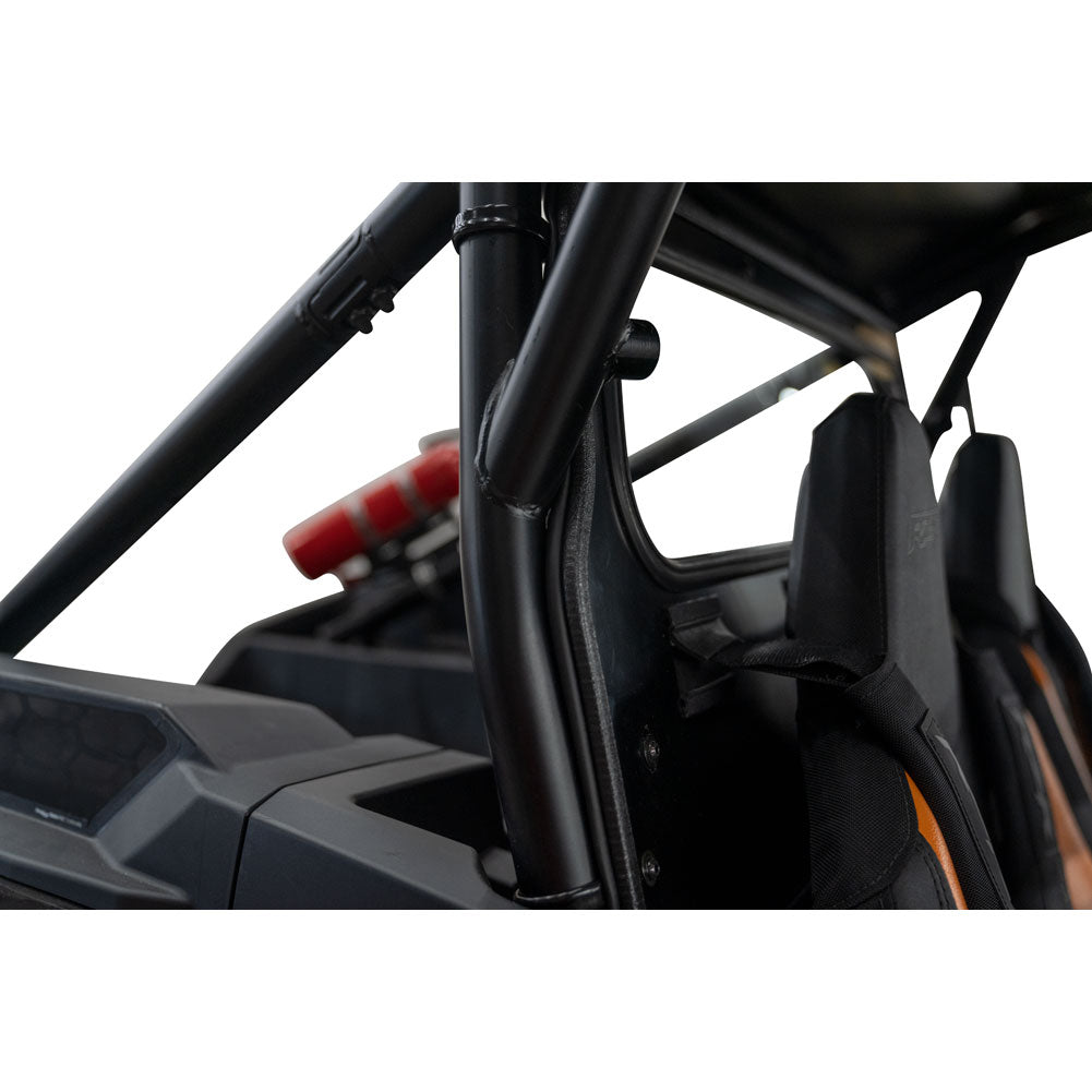 Tusk UTV Rear Glass Window w/o Speaker Cut Outs - Polaris RZR XP/4 1000 (2024-2026)