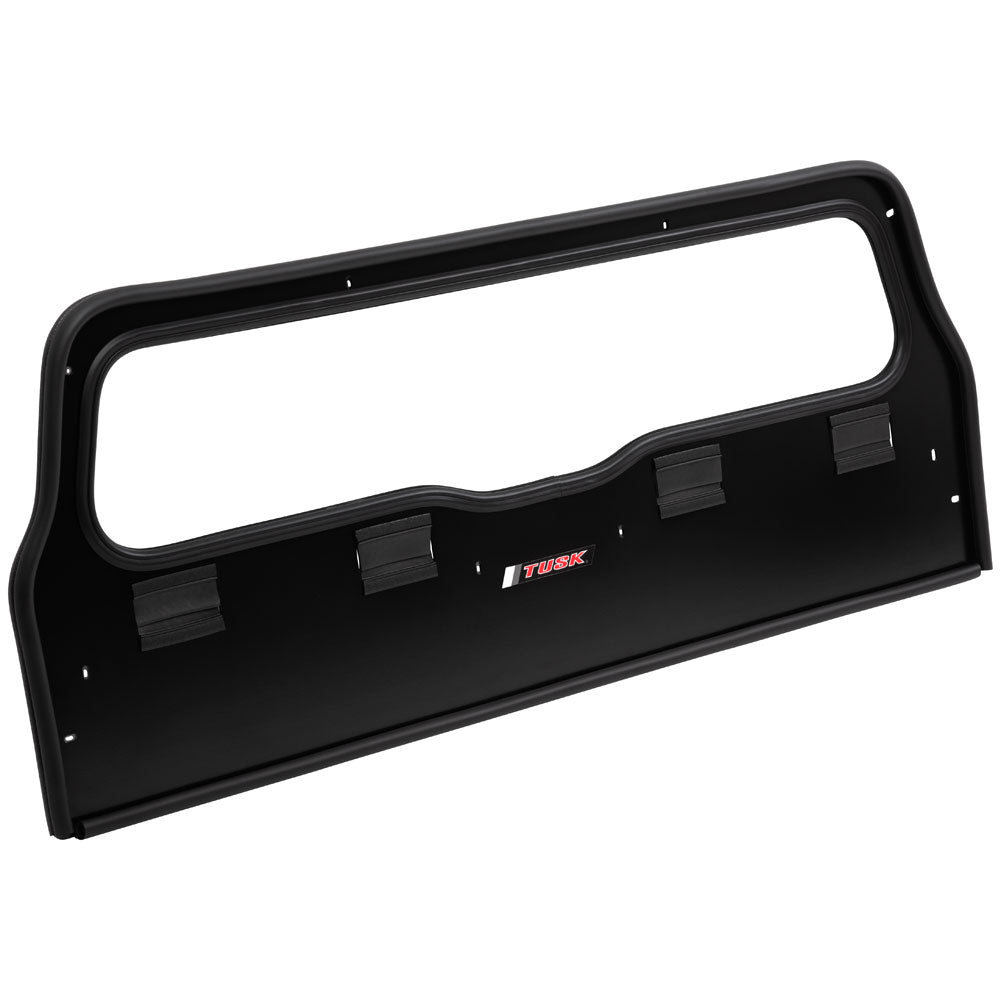 Tusk UTV Rear Glass Window w/o Speaker Cut Outs - Polaris RZR XP/4 1000 (2024-2026)