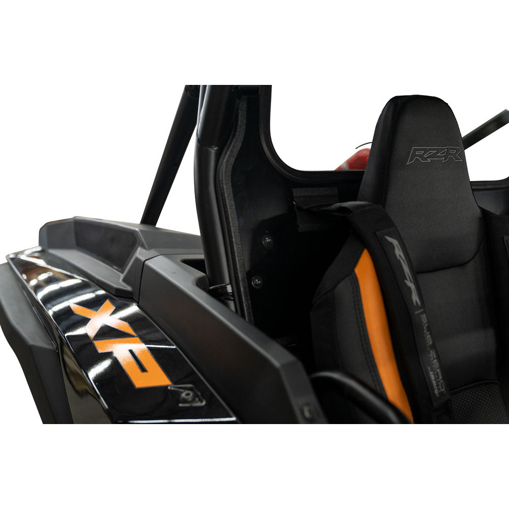 Tusk UTV Rear Glass Window w/o Speaker Cut Outs - Polaris RZR XP/4 1000 (2024-2026)