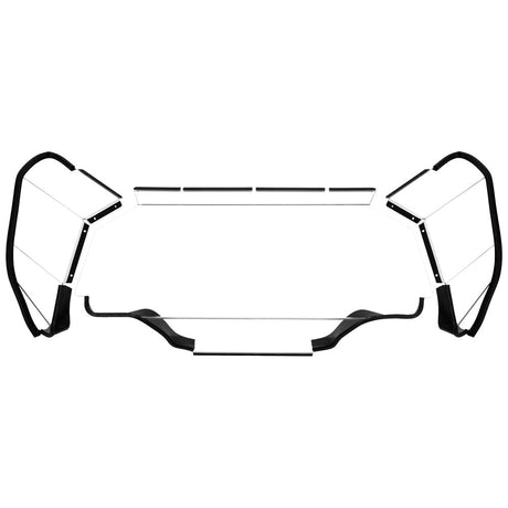 Tusk UTV Polycarbonate Rear Window - Polaris RZR Pro R 4 (2022-2024)