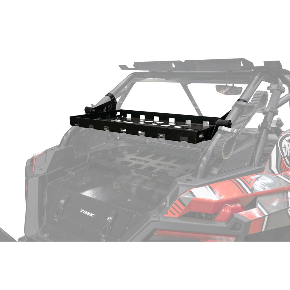 Tusk Cargo Rack Regular Black Powder Coated Polaris RZR 2020-2025