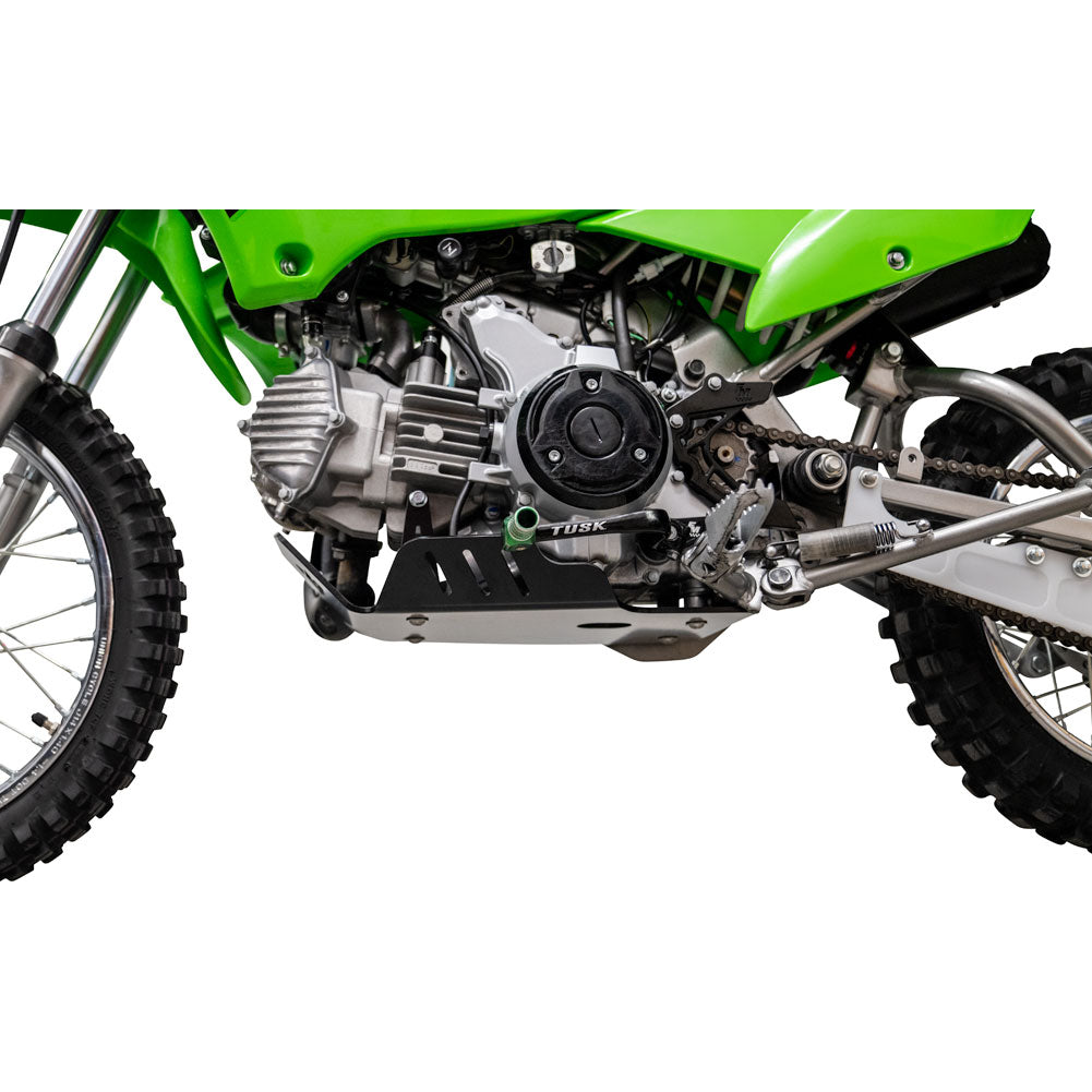 Tusk Aluminum Skid Plate - Kawasaki KLX110 (2002-2026)