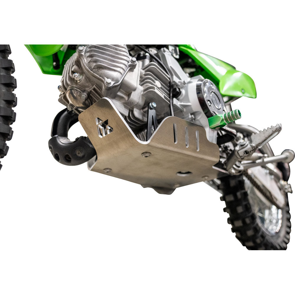 Tusk Aluminum Skid Plate - Kawasaki KLX110 (2002-2026)