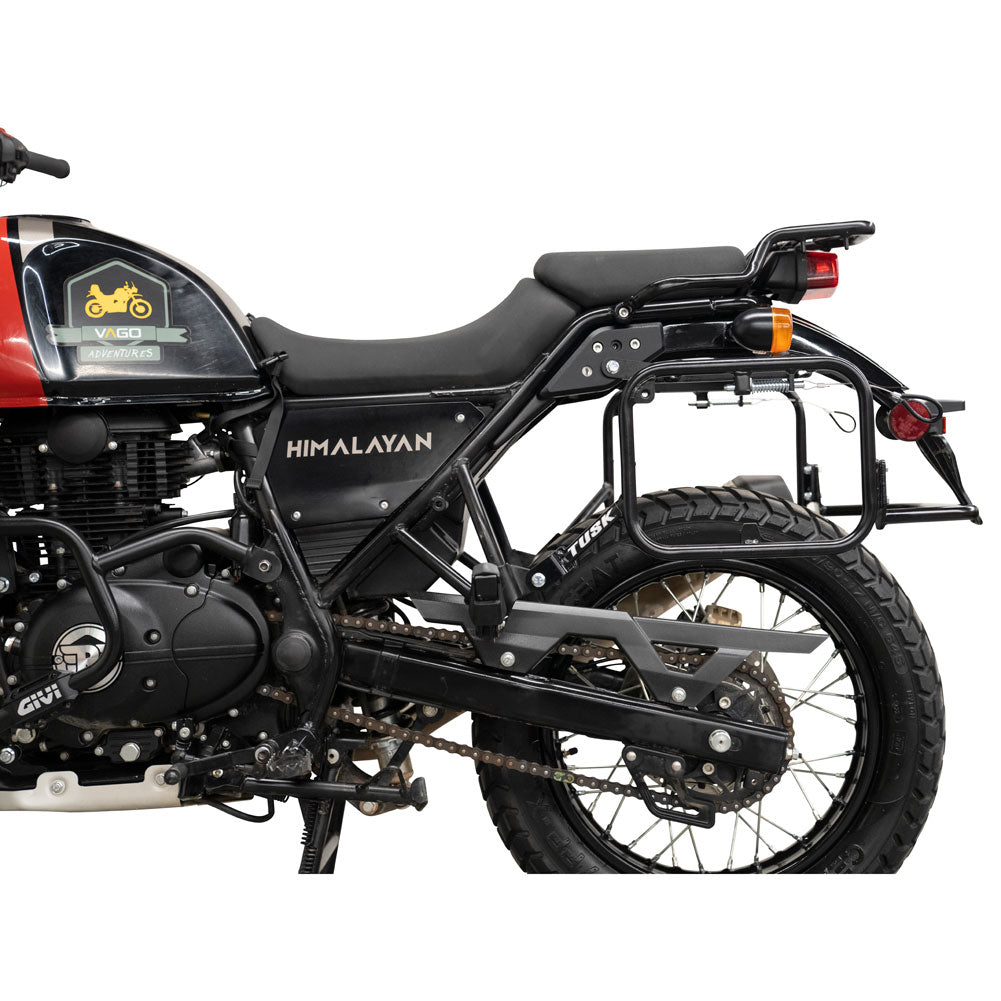 Tusk Aluminum Panniers with Pannier Racks Royal Enfield Himalayan 2016–2023