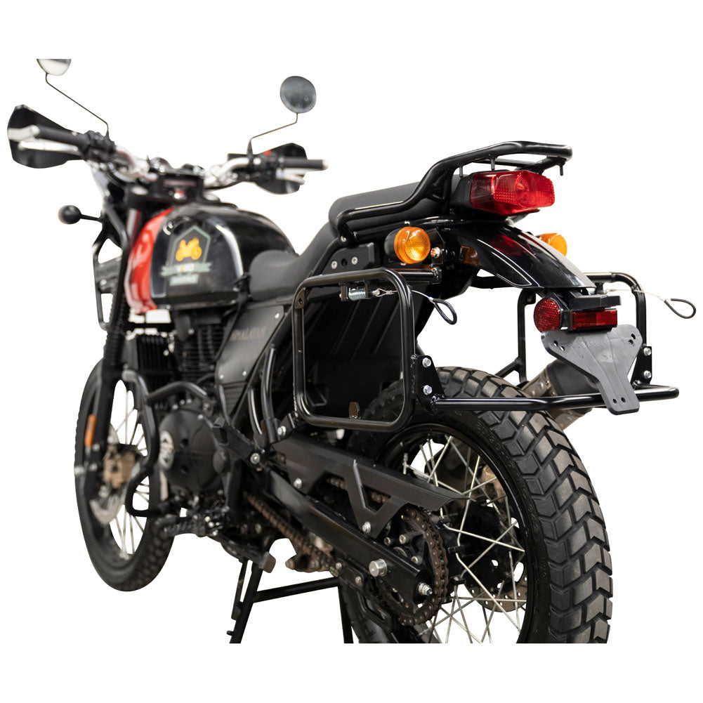Tusk Aluminum Panniers with Pannier Racks Royal Enfield Himalayan 2016–2023
