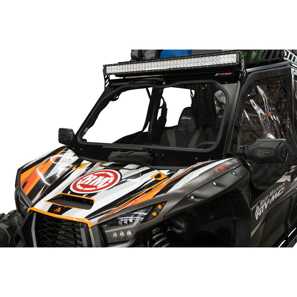 Tusk UTV Full Glass Windshield w/ 16" Wiper Kawasaki Teryx KRX 1000 2020–2026*