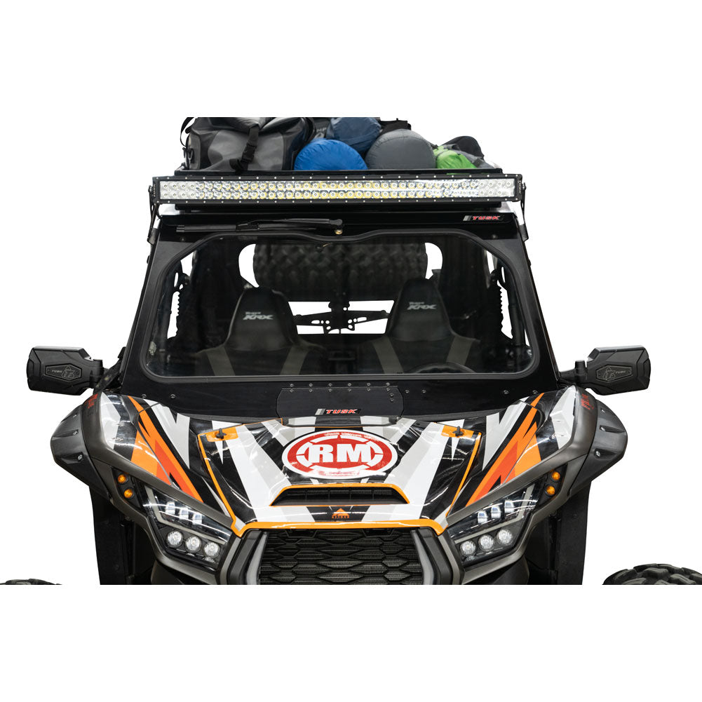 Tusk UTV Full Glass Windshield w/ 16" Wiper Kawasaki Teryx KRX 1000 2020–2026*
