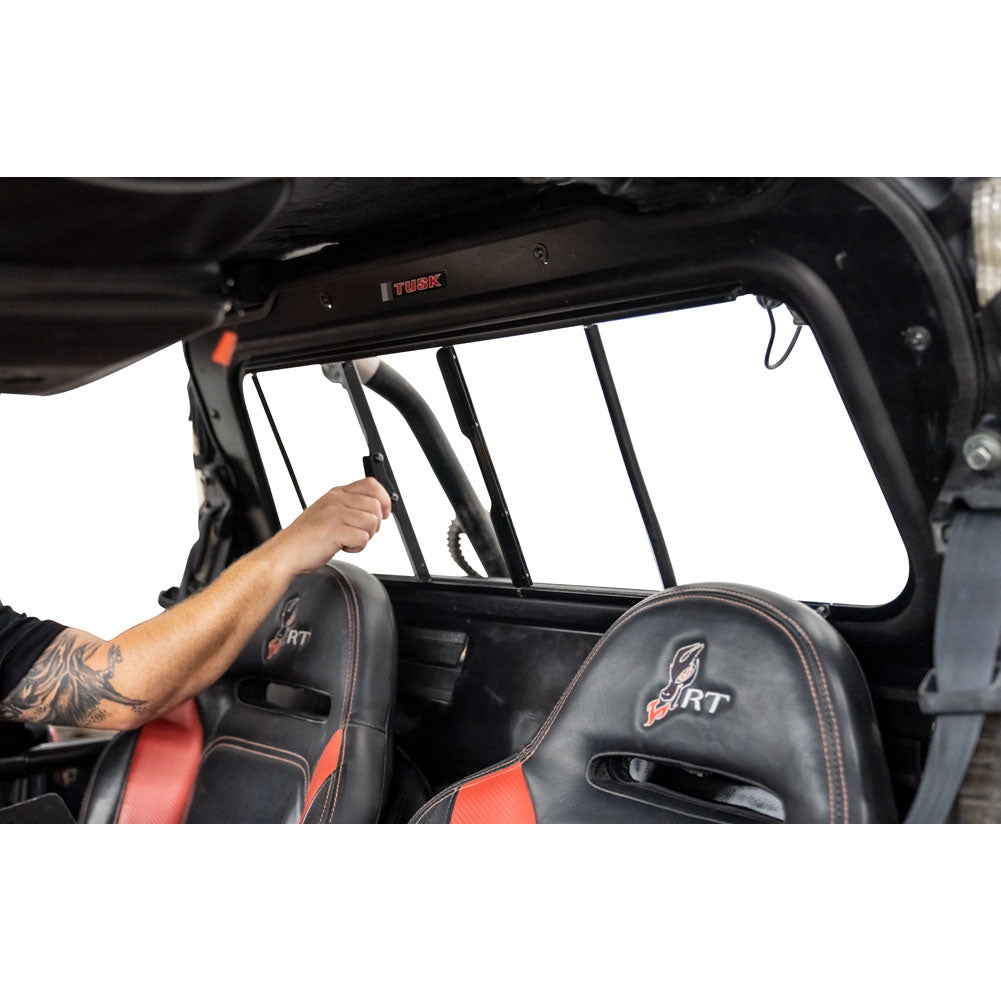 Tusk Sliding Rear Glass Window - Polaris RZR XP 1000 (2014-2023)