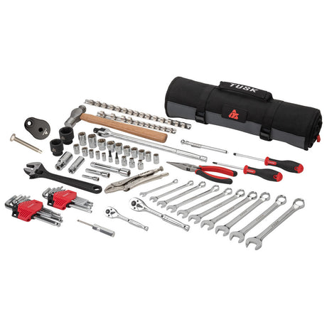 Tusk UTV Tool Roll Kit with Belt Removal Tools Can-Am Maverick X3 DS Turbo 64 Inch 2017–2026