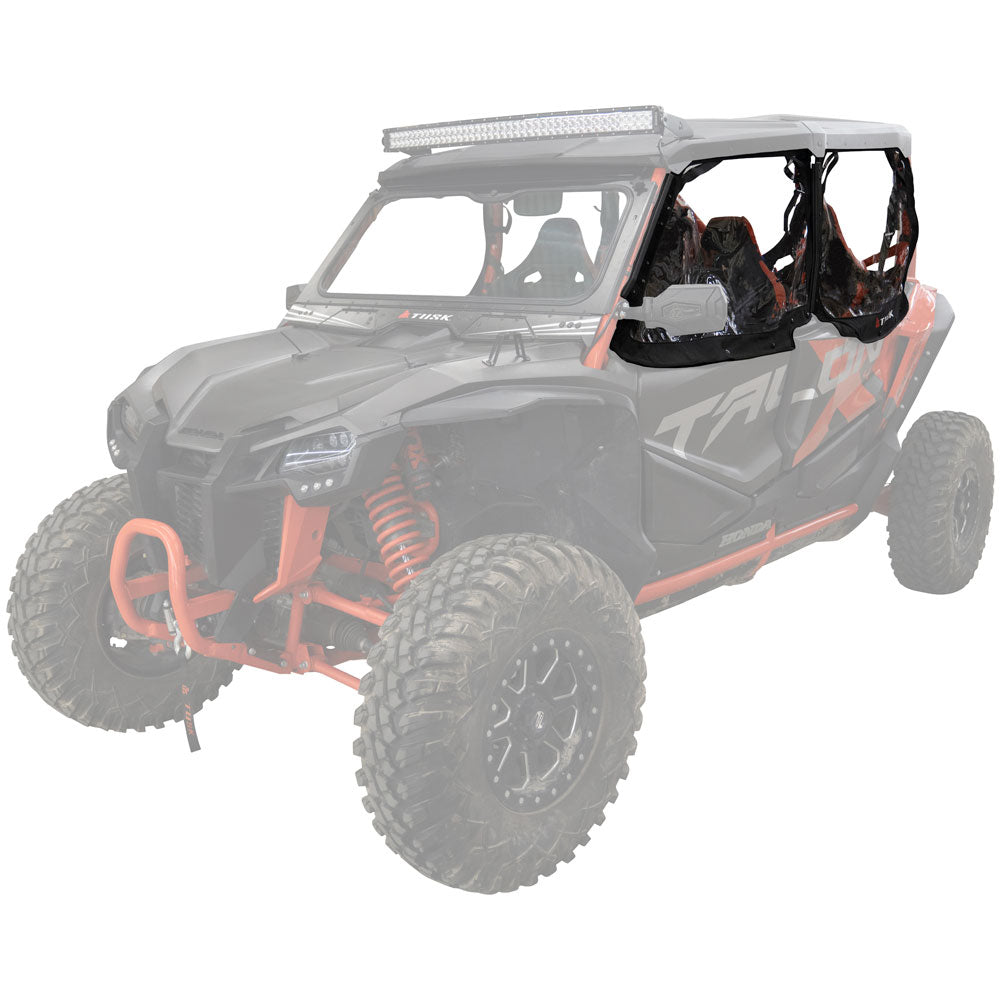 Tusk Zipperless Upper Door Kit Honda Talon 1000R-4 Fox Live Valve 2020–2026