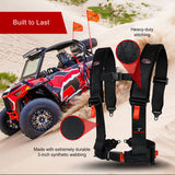 Tusk 4 Point 3 inch H-Style Safety Harness Honda Talon 1000R-4 Fox Live Valve 2020–2026