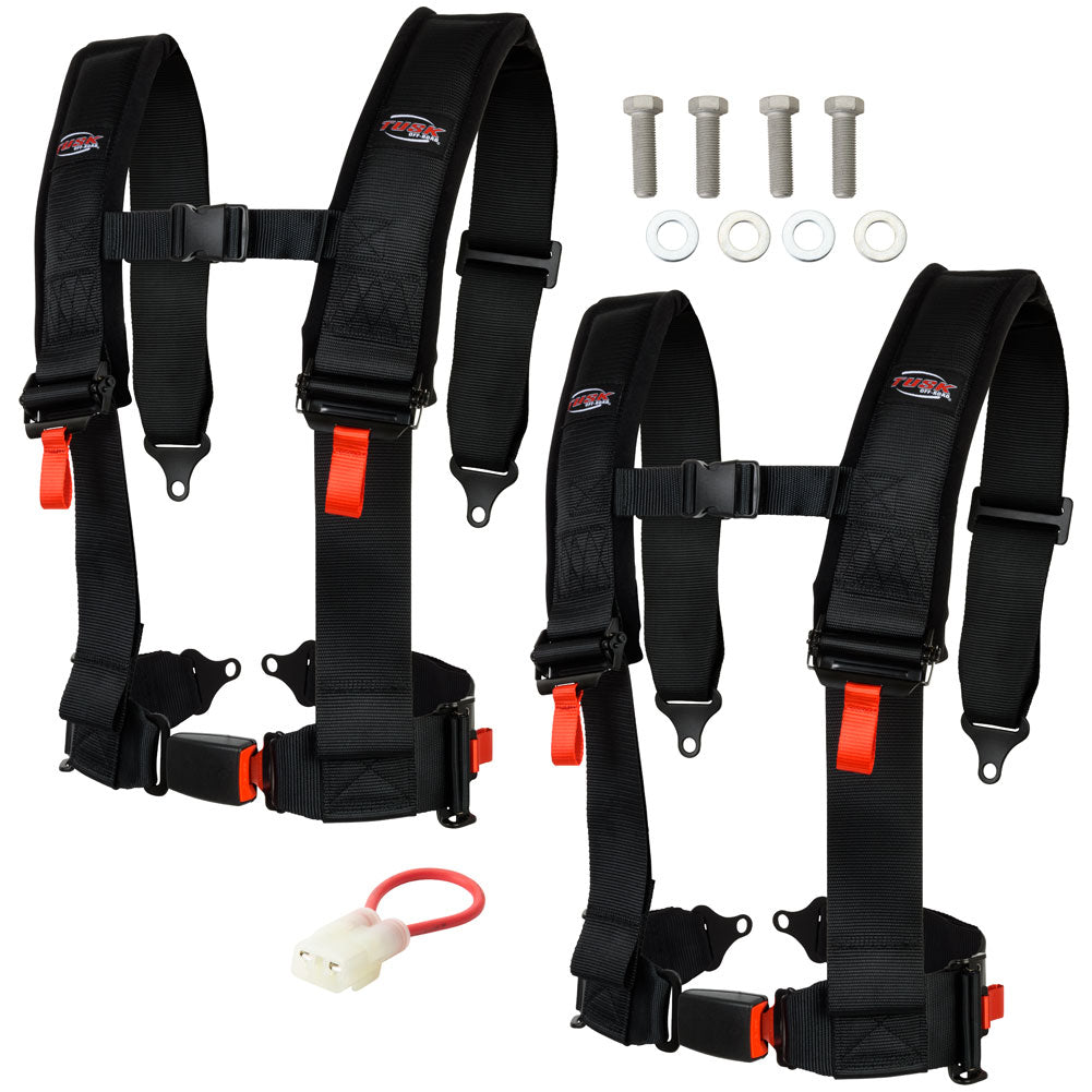 Tusk 4 Point 3 inch H-Style Safety Harness Honda Talon 1000R-4 Fox Live Valve 2020–2026