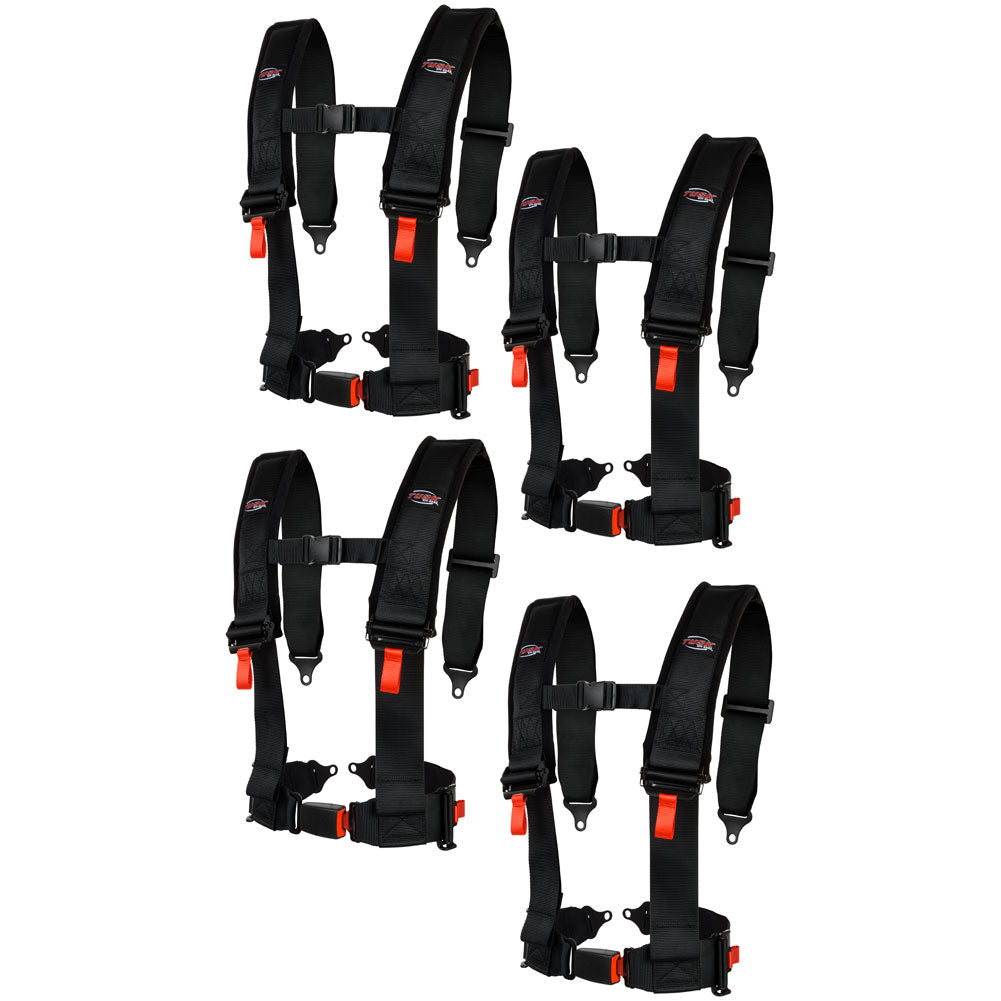 Tusk 4 Point 3 inch H-Style Safety Harness Polaris RZR 4 800 2010–2014