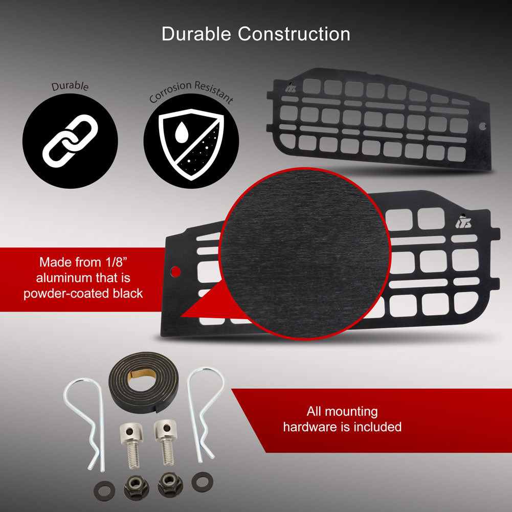 Tusk Aluminum MOLLE Panel Bed Side Doors Can-Am Maverick R 2024–2026
