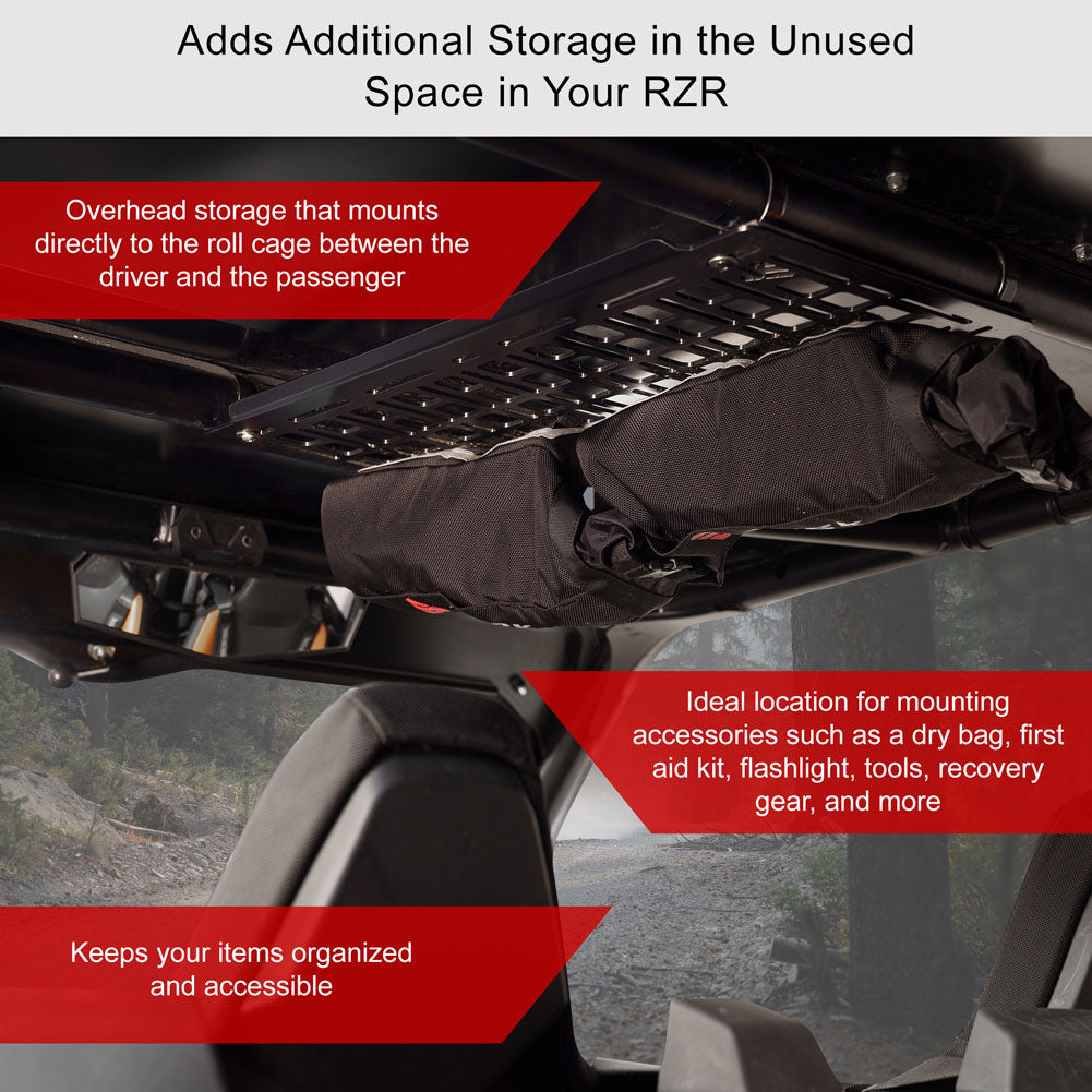 Tusk Aluminum MOLLE Panel - Polaris RZR XP 1000/4 1000 (2024-2026)