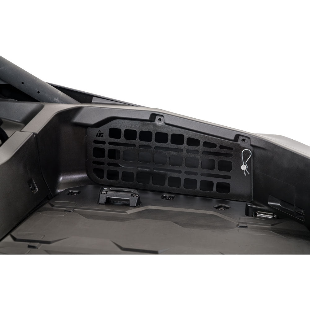 Tusk Aluminum MOLLE Panel Bed Side Doors Can-Am Maverick R 2024–2026