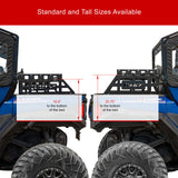 Tusk Cargo Rack Regular Black Powder Coated Polaris GENERAL 2016-2026
