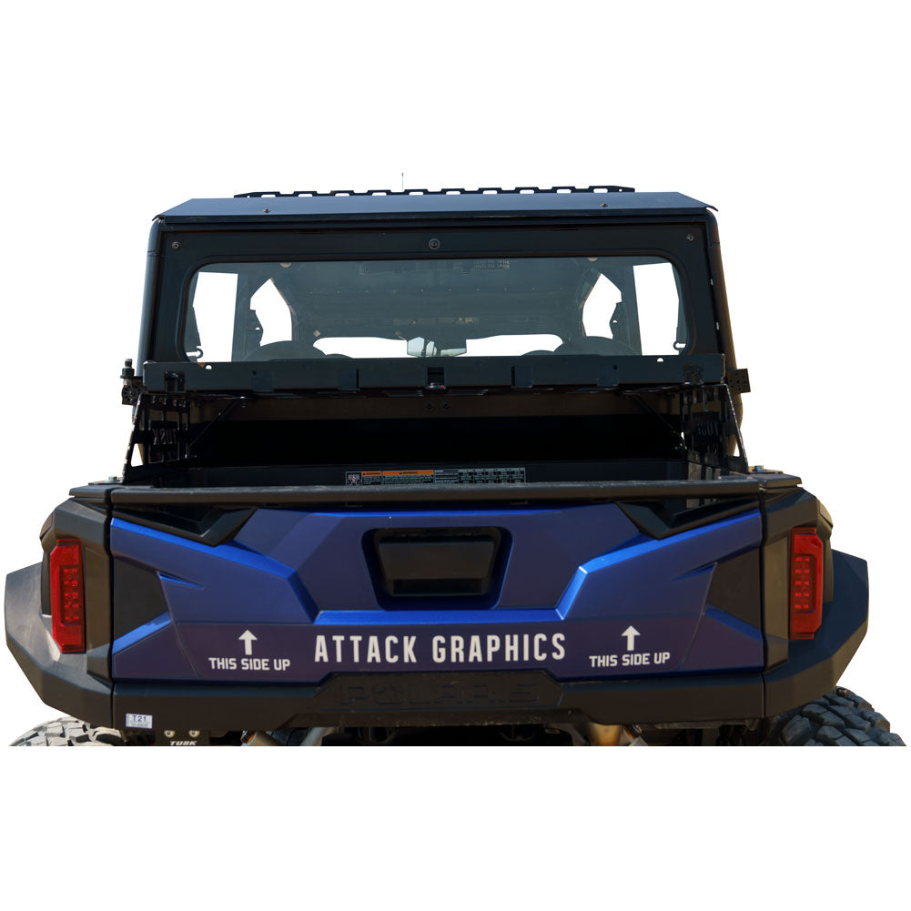 Tusk Cargo Rack Regular Black Powder Coated Polaris GENERAL 2016-2026