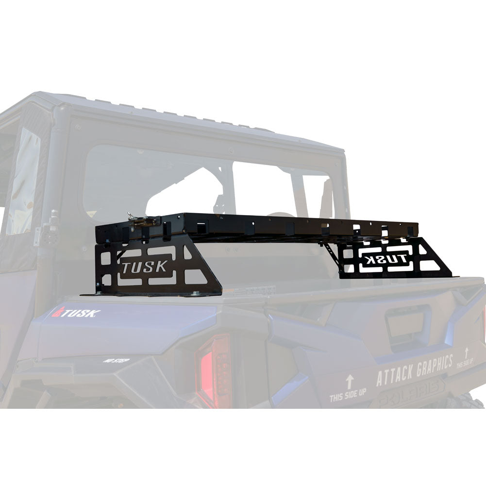 Tusk Cargo Rack Regular Black Powder Coated Polaris GENERAL 2016-2026