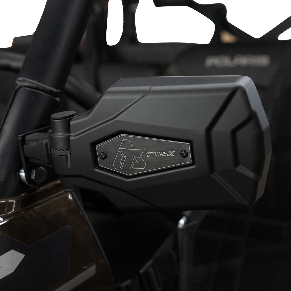 Tusk Pivot Folding UTV Mirror Kit w/A-pillar Mounts Polaris Ranger 2018-2026