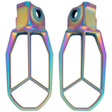 Tusk Blitz Titanium Moto Foot Pegs Jet Fuel KTM 105 SX 1998-2023