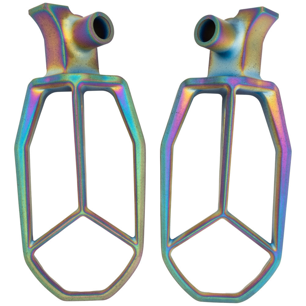 Tusk Blitz Titanium Moto Foot Pegs Yamaha YZ125 1999–2026