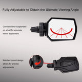 Tusk Pivot Folding Mirror Kit Polaris RZR XP 1000 Premium 2024–2026