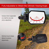 Tusk Pivot Folding Mirror Kit with Low Profile UTV Roll Cage Clamp Polaris RZR Pro R 4 Factory Armored Edition 2020-2026