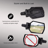 Tusk Pivot Folding UTV Mirror Kit w/A-pillar Mounts Can-Am Commander 2021-2026