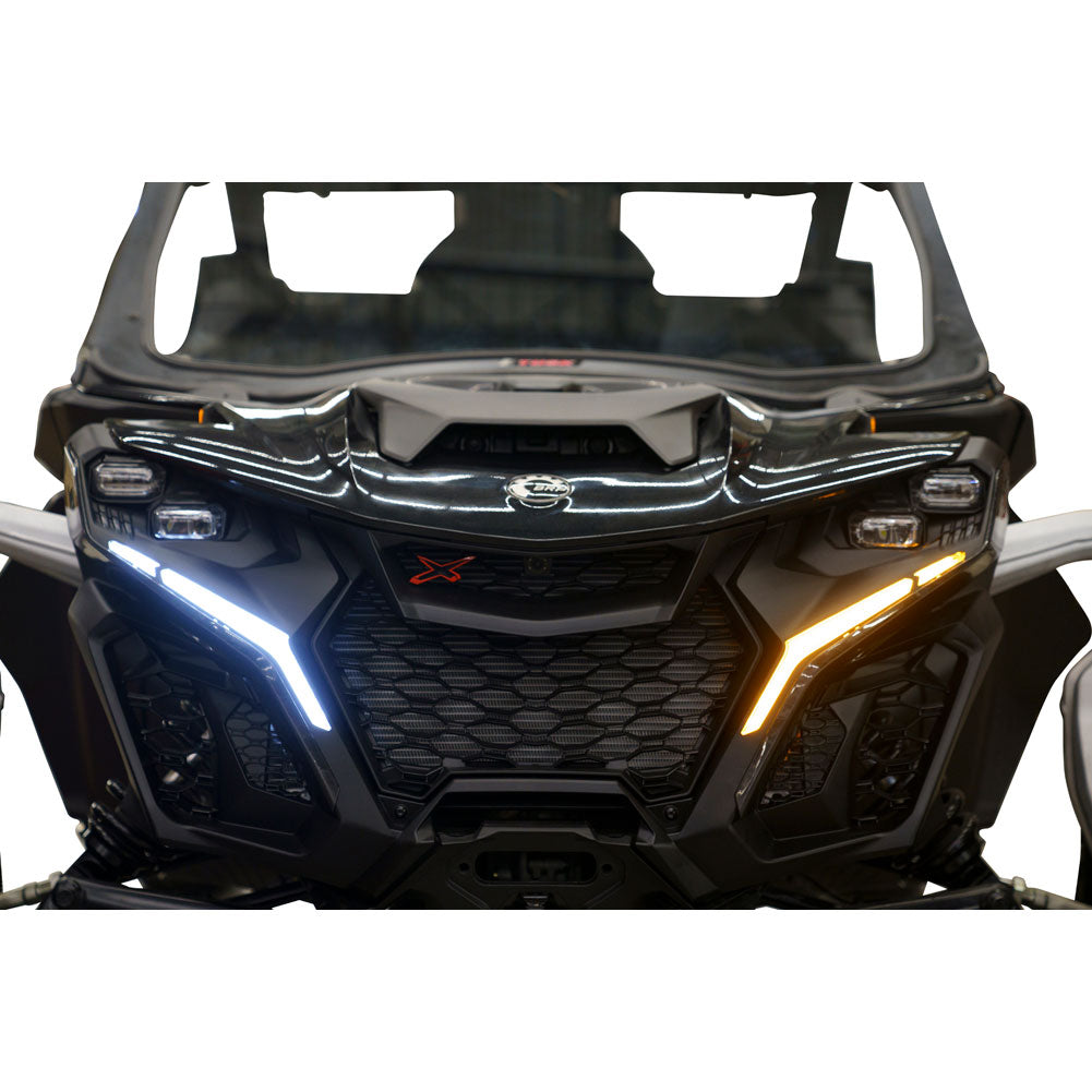 Tusk LED Front Accent Lights with Turn Signals Can-Am Maverick R 2024–2026