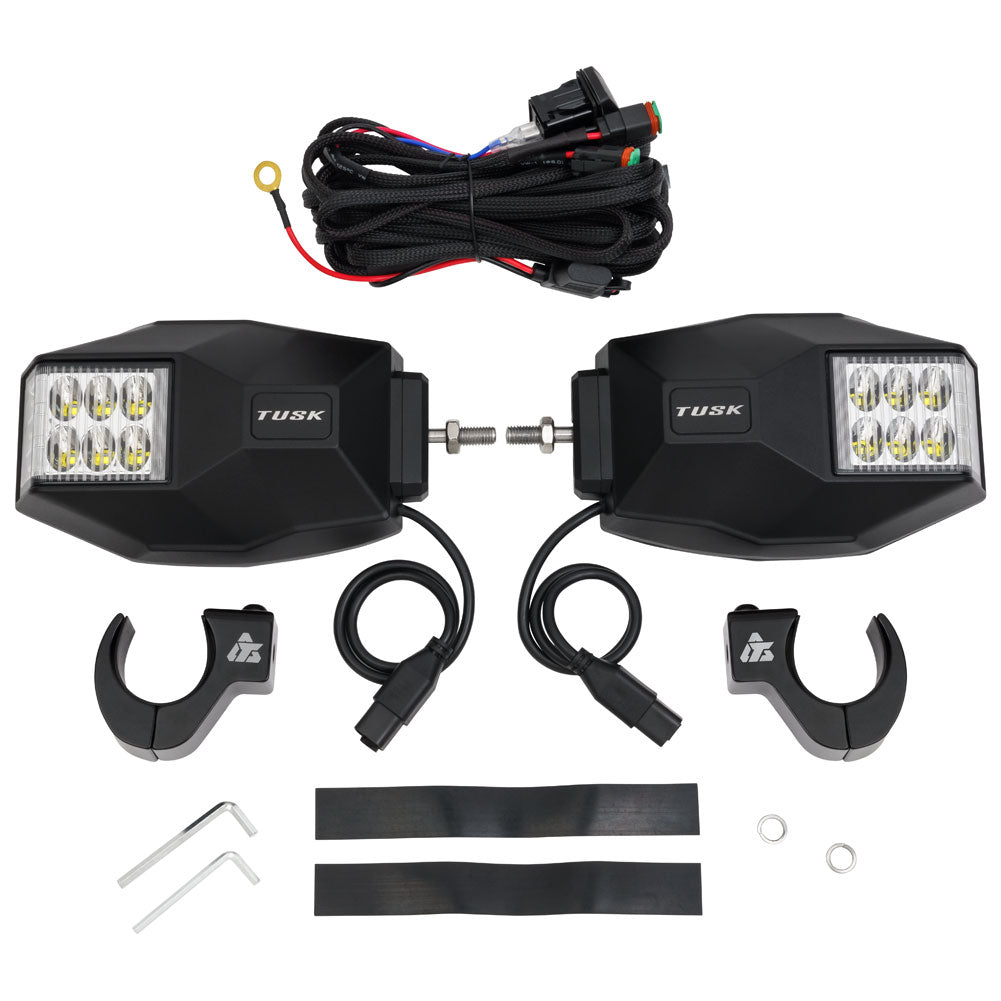 Tusk UTV LED Side View Mirrors Yamaha Wolverine 4x4 2016–2026