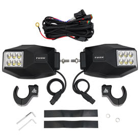 Tusk UTV LED Side View Mirrors 1 3/4" - 1 7/8" Yamaha YXZ 1000R 2016-2025