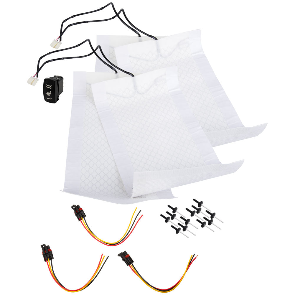 Tusk UTV Seat Heater Kit Polaris RZR Pro R 4 Sport 2020-2026