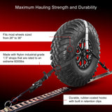 Tusk UTV Tire Bonnet Kit (4 Wheel Kit)