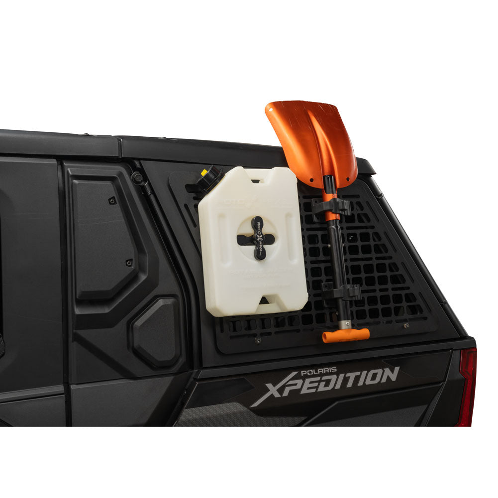 Tusk Aluminum MOLLE Panel Rear Exterior Window Polaris XPEDITION ADV 5 Premium 2024-2026