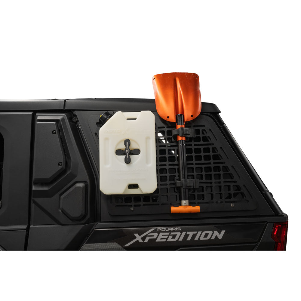 Tusk Aluminum MOLLE Panel Rear Exterior Window Polaris XPEDITION ADV 5 Premium 2024-2026
