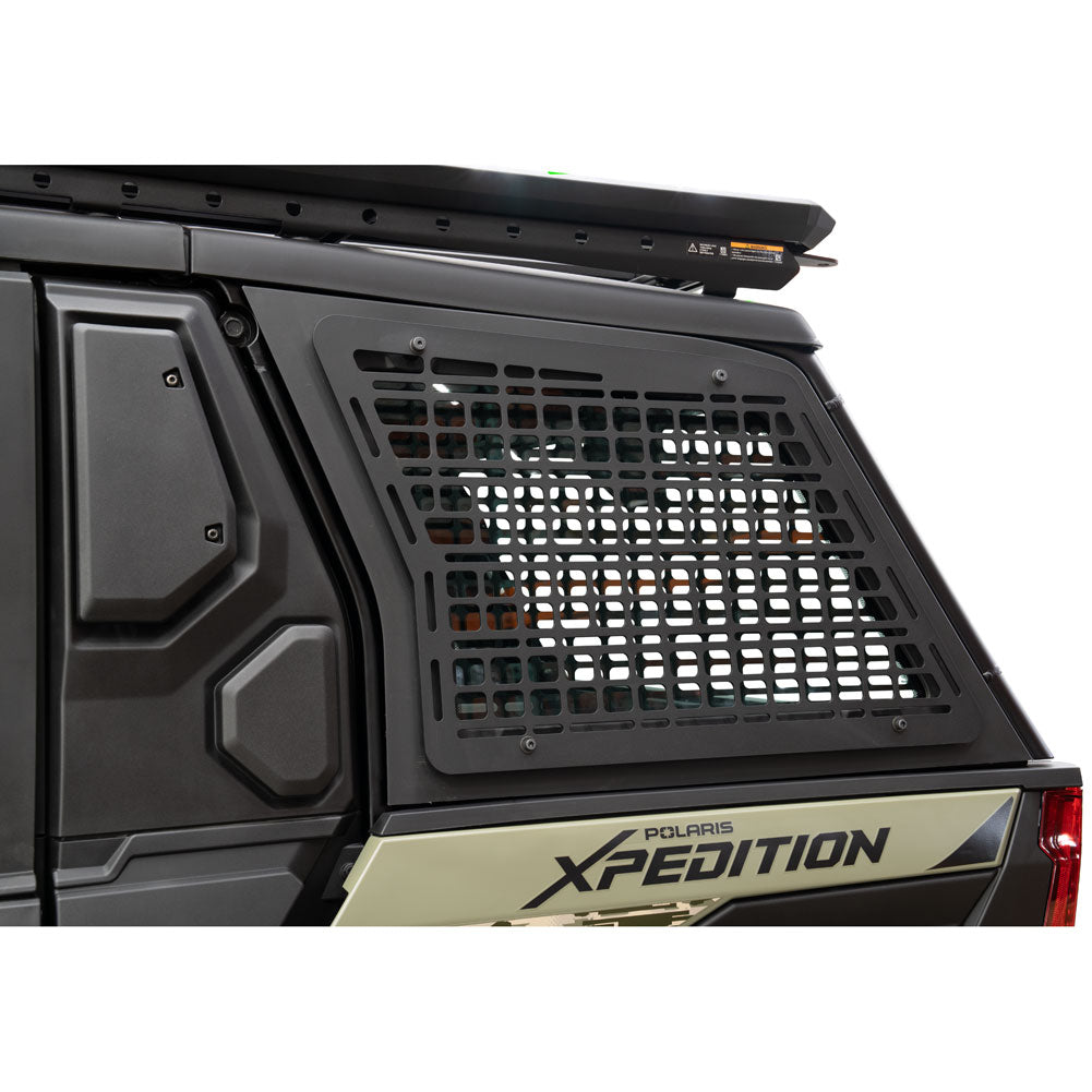 Tusk Aluminum MOLLE Panel Rear Exterior Window Polaris XPEDITION ADV 5 Premium 2024-2026