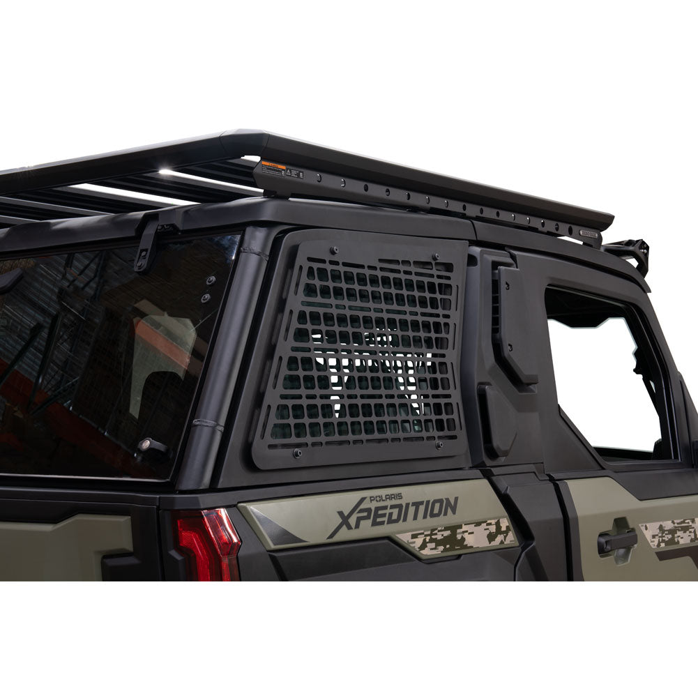Tusk Aluminum MOLLE Panel Rear Exterior Window Polaris XPEDITION ADV 5 Premium 2024-2026