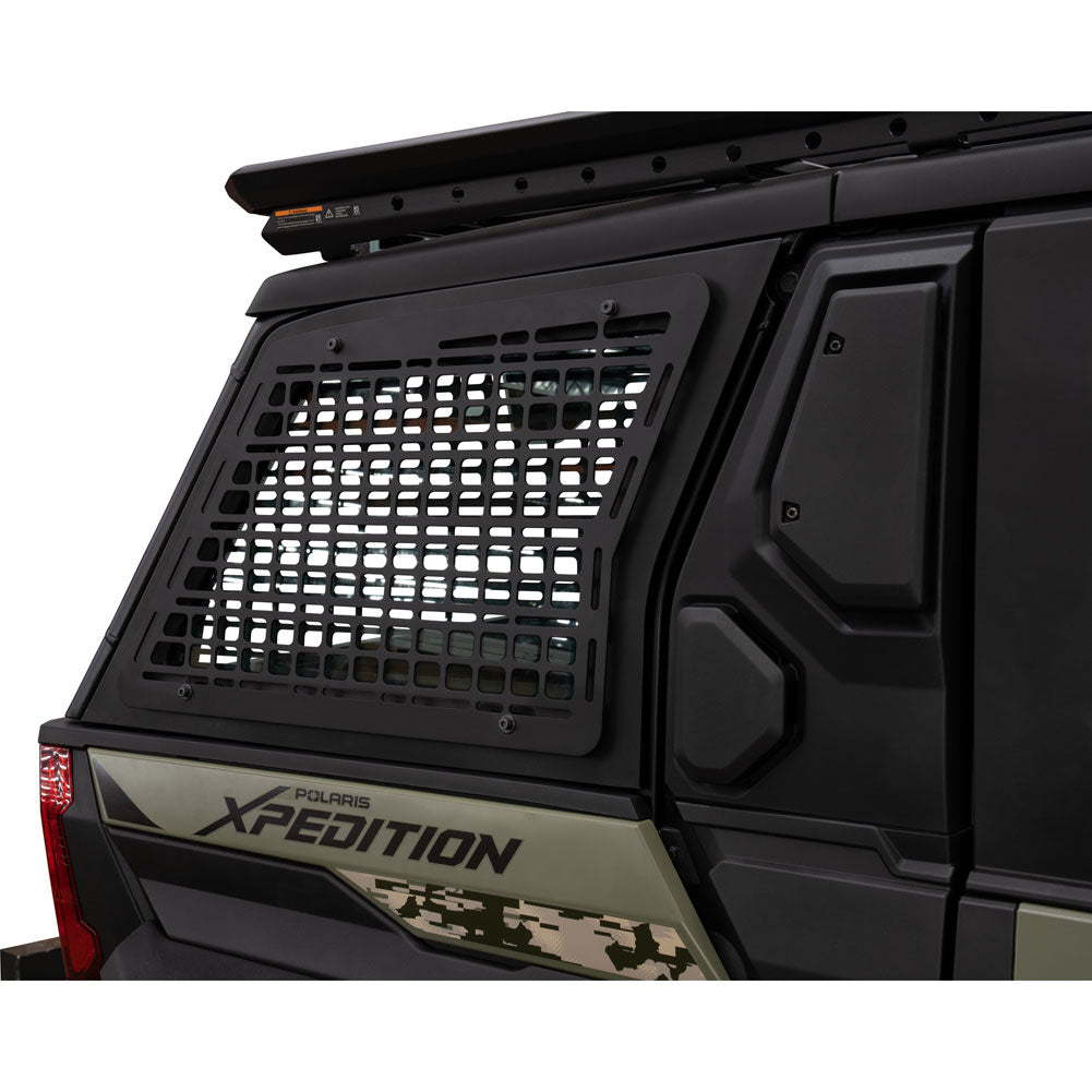 Tusk Aluminum MOLLE Panel Rear Exterior Window Polaris XPEDITION ADV 5 Premium 2024-2026