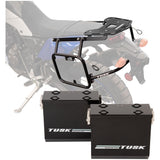 Tusk Aluminum Panniers with Pannier Racks V2 Large BMW R1200GS 2013–2024