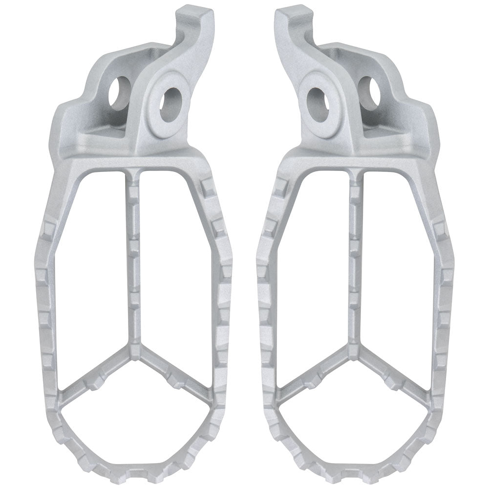 Tusk Blitz Titanium Moto Foot Pegs Jet Fuel Kawasaki KLX450R 2008–2009